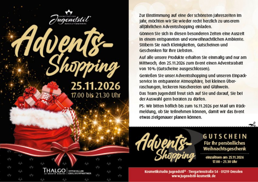 Adventsshopping